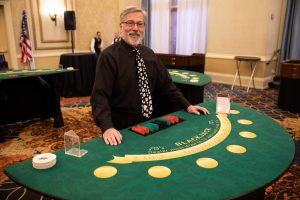 Individual Casino Game - Blackjack Table with Dealer