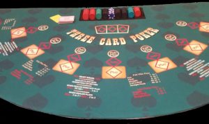 Delaware Casino Parties 8 Individual Game Rental-Three Card Poker