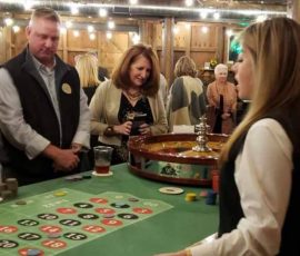 Photo Gallery 130 Laura Dealing Roulette for A Fundraiser